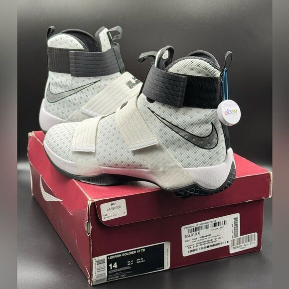 Nike LeBron Soldier 10 TB 'White' - Rare